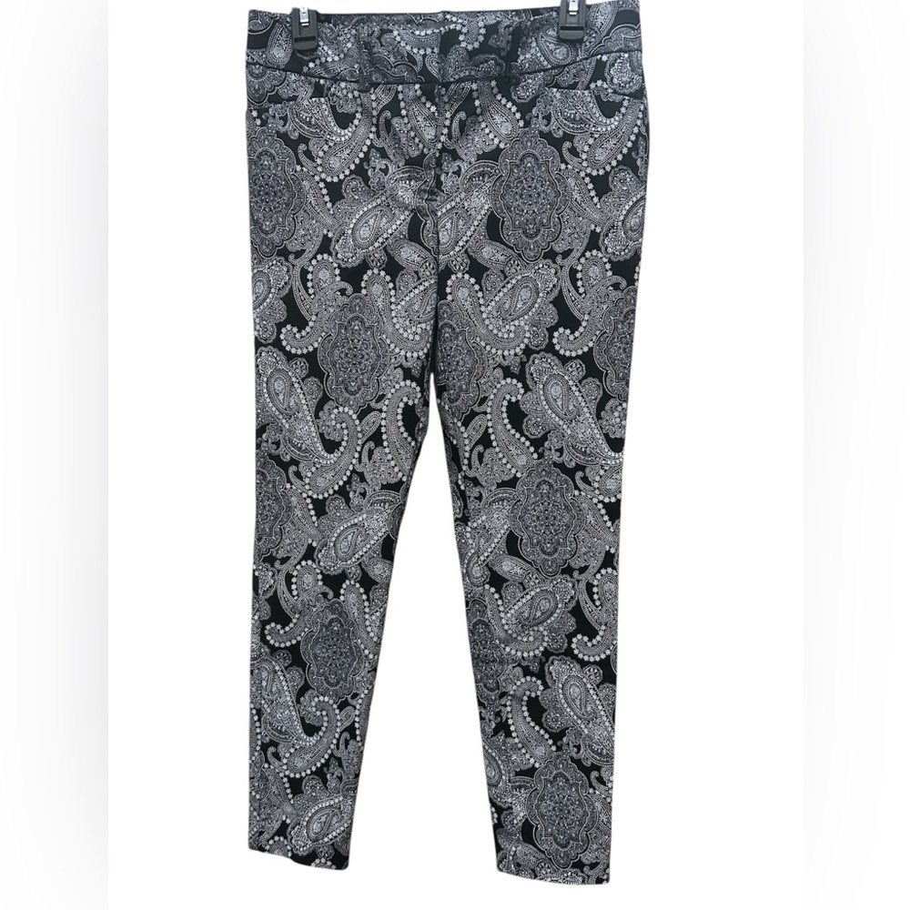 The Limited Black and White Paisley Print Pants, Women’s Size 6, EUC - Picture 2 of 4